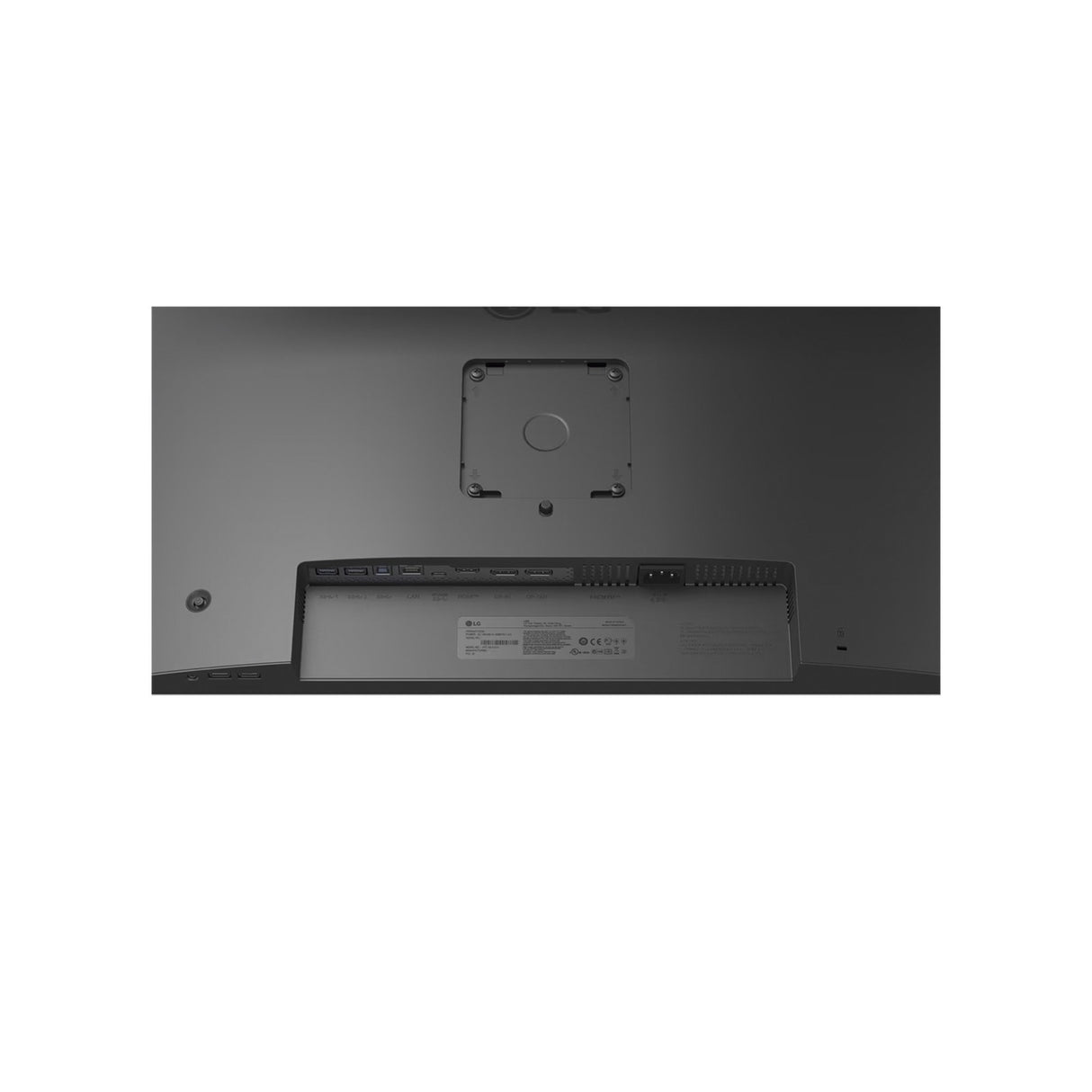 Moniteur LG 27ba850 27 (noir, HDMI, display port, audio, LAN, USB-C, webcam)