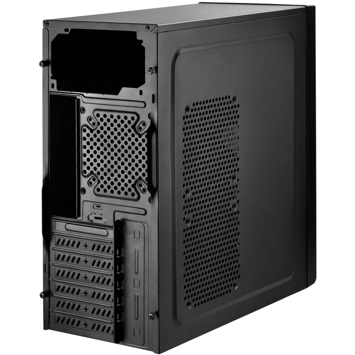 Boîtier tour midi Silverstone sst-ps13b (noir | 2x USB-A)