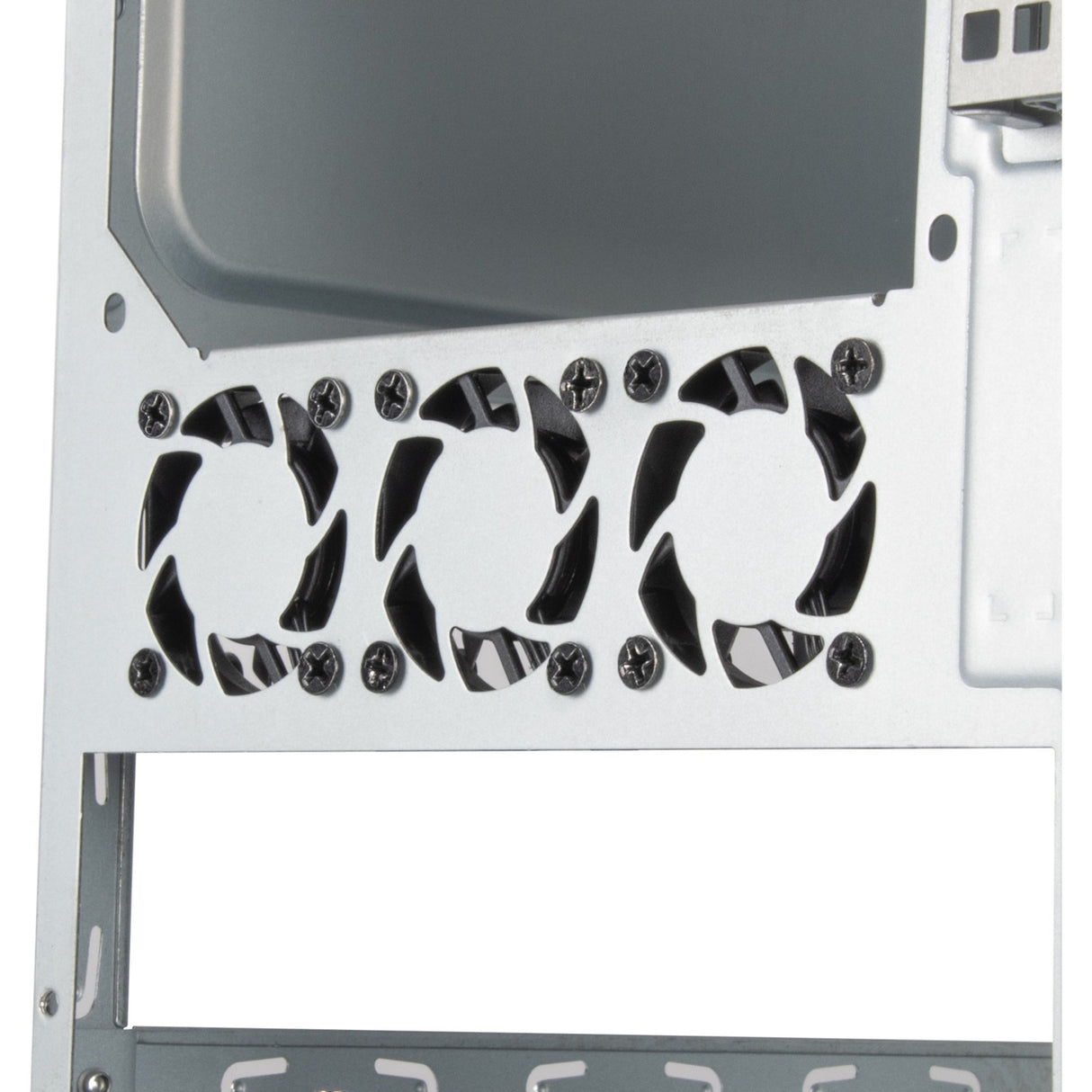 Boîtier mini tour Silverstone sst-cs351 (noir | 2x USB-A | 1x USB-C)