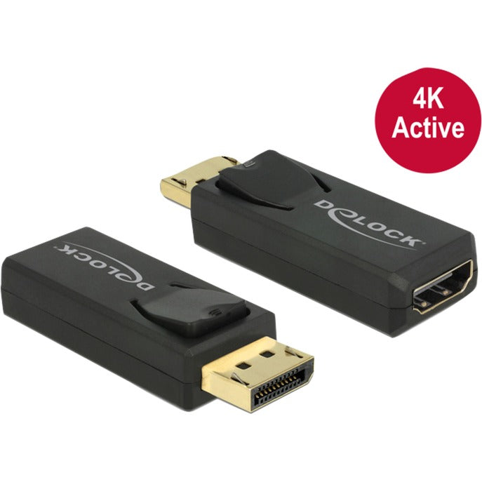Delock adaptateur displayport vers HDMI (noir, 4k)