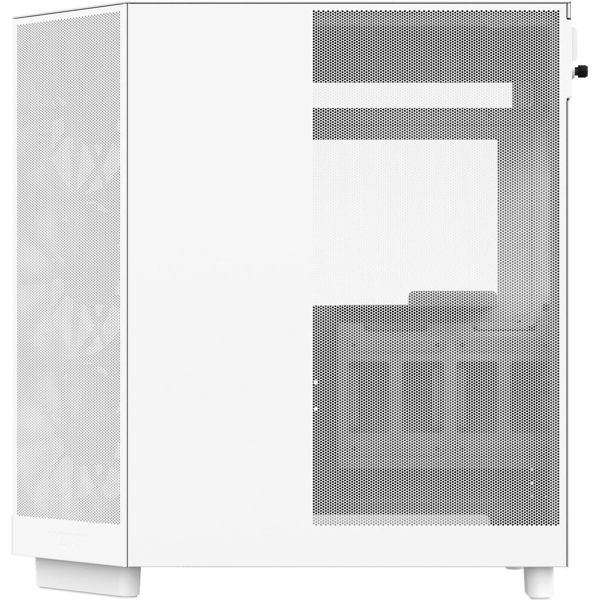 Boîtier tour midi Nzxt h6 flow (blanc | 2x USB-A | 1x USB-C | verre trempé)