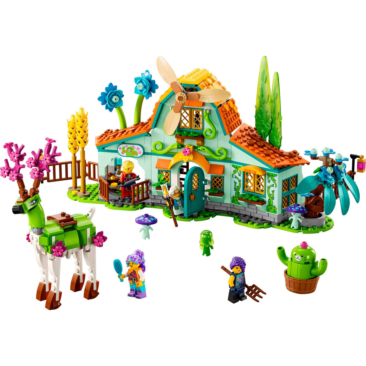 Lego dreamzzz - écurie avec jouets de construction de créatures de rêve (71459)
