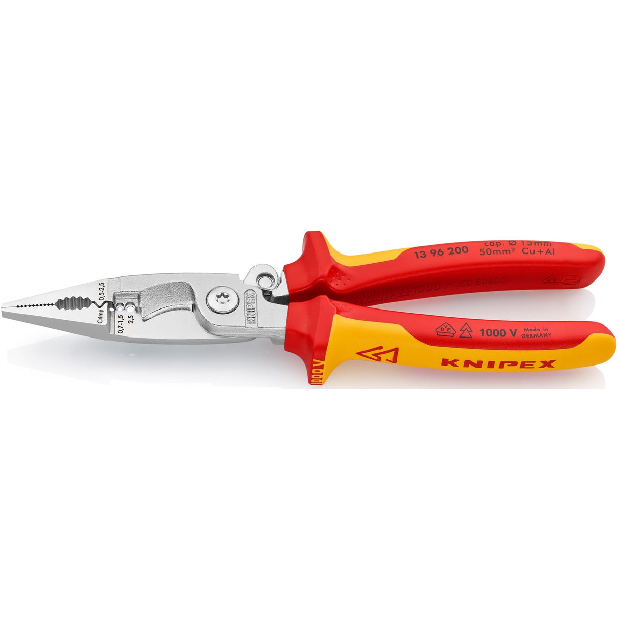 Pince d'installation électrique Knipex vde 1396200