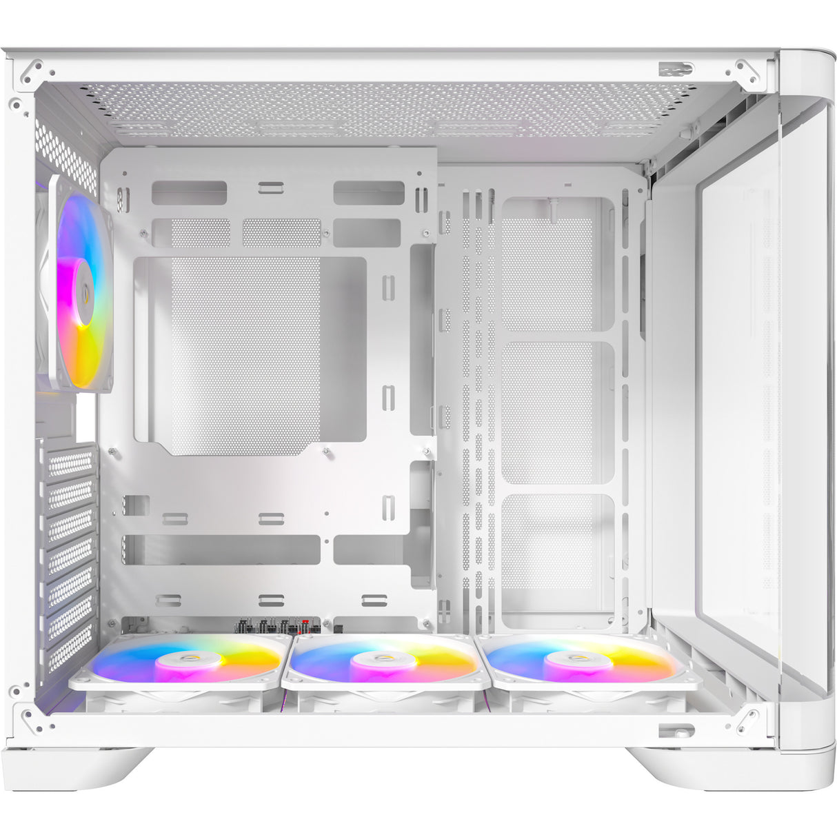 Boîtier tour midi Antec C5 Curve ARGB (blanc | 2x USB-A | 1x USB-C | verre trempé)