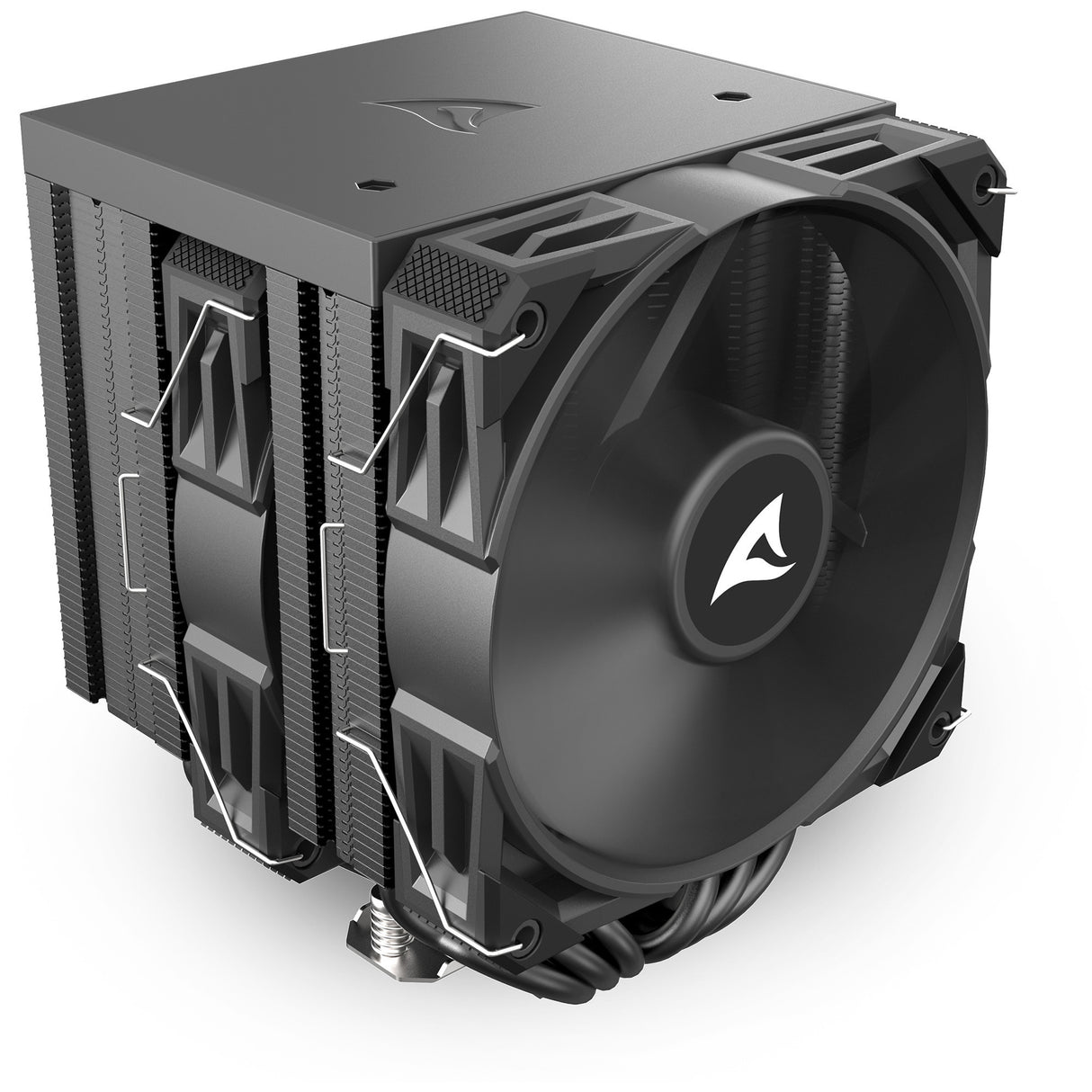Refroidisseur de processeur Sharkoon a60 (noir, connecteur de ventilateur PWM à 4 broches)