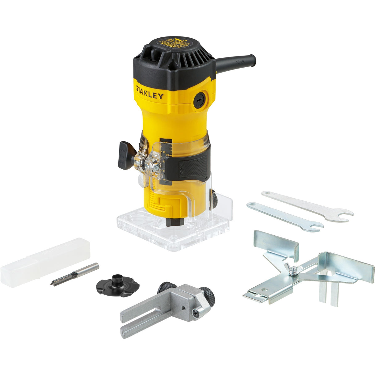Fraiseuse de chant Stanley 550w (jaune noir)