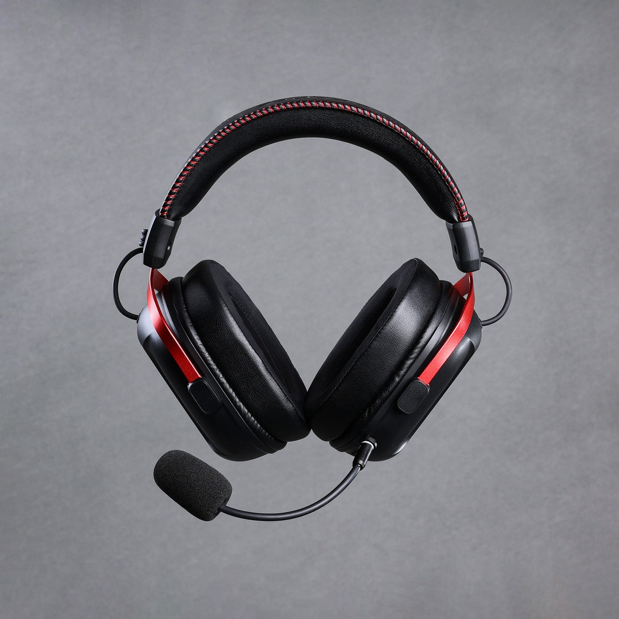 Casque de jeu supra-auriculaire sans fil Mchose s9 pro (noir rouge, ordinateur portable, smartphone, commutateur Playstation, Bluetooth filaire type-c 2,4 g)