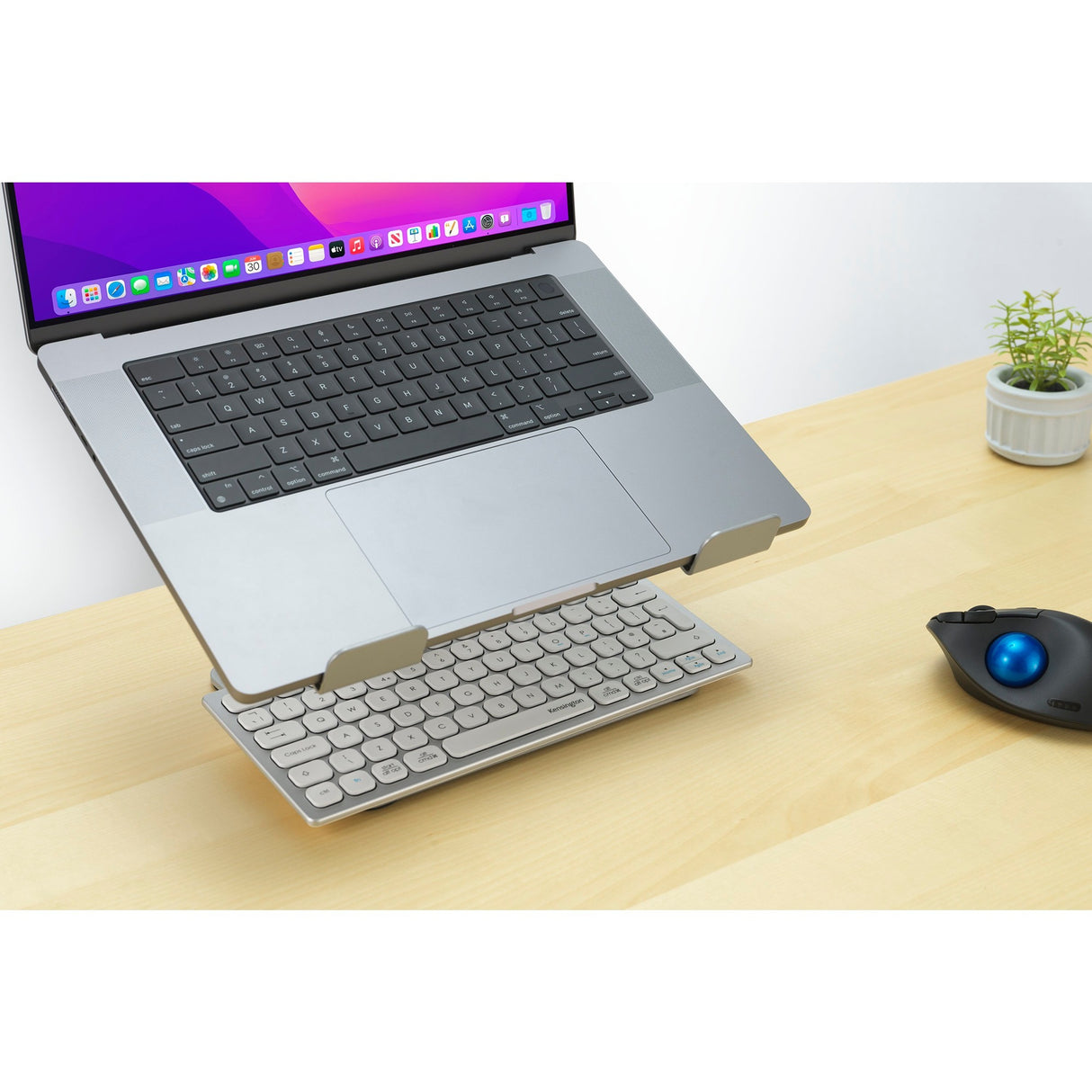 Support universel pour ordinateur portable Kensington pour table (argent)