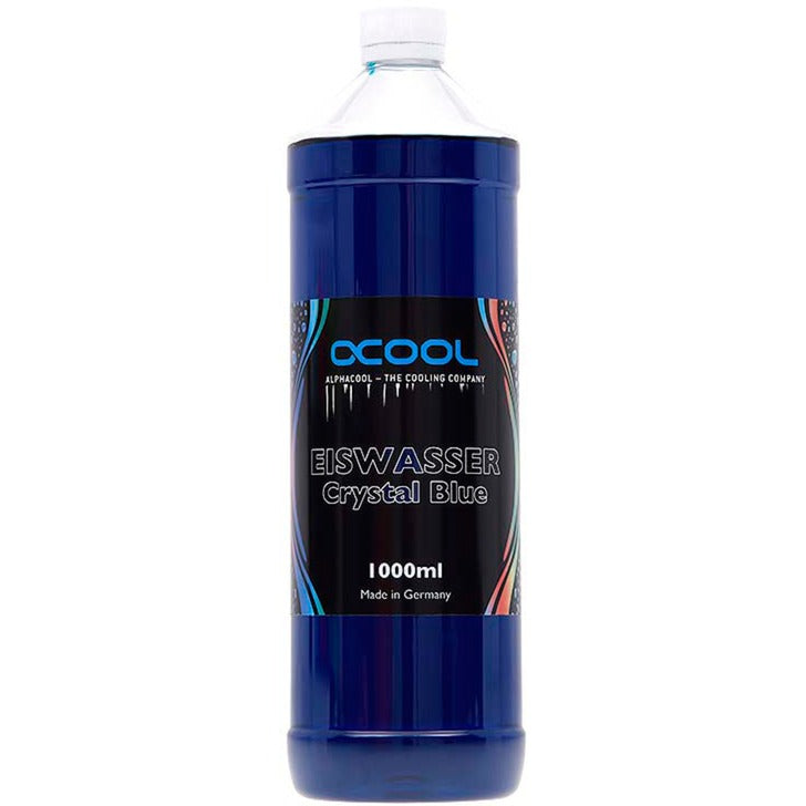 Alphacool eiswasser cristal bleu liquide de refroidissement (bleu, 1000 ml)