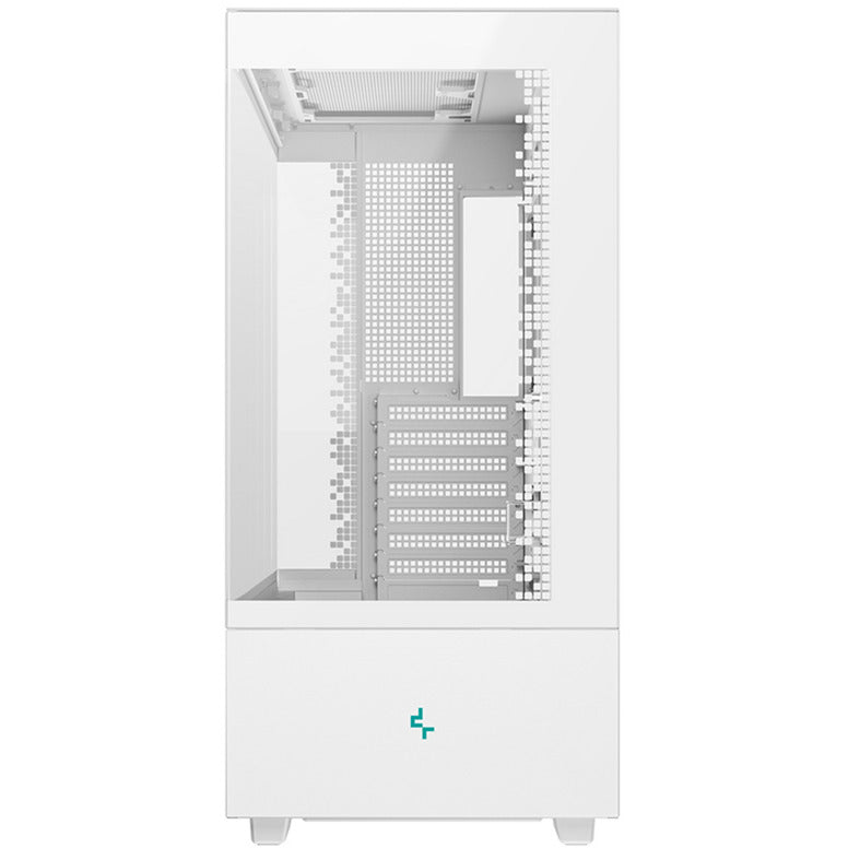 Boîtier tour midi numérique Deepcool ch690 (blanc | 2x USB-A | 1x USB-C | verre trempé)