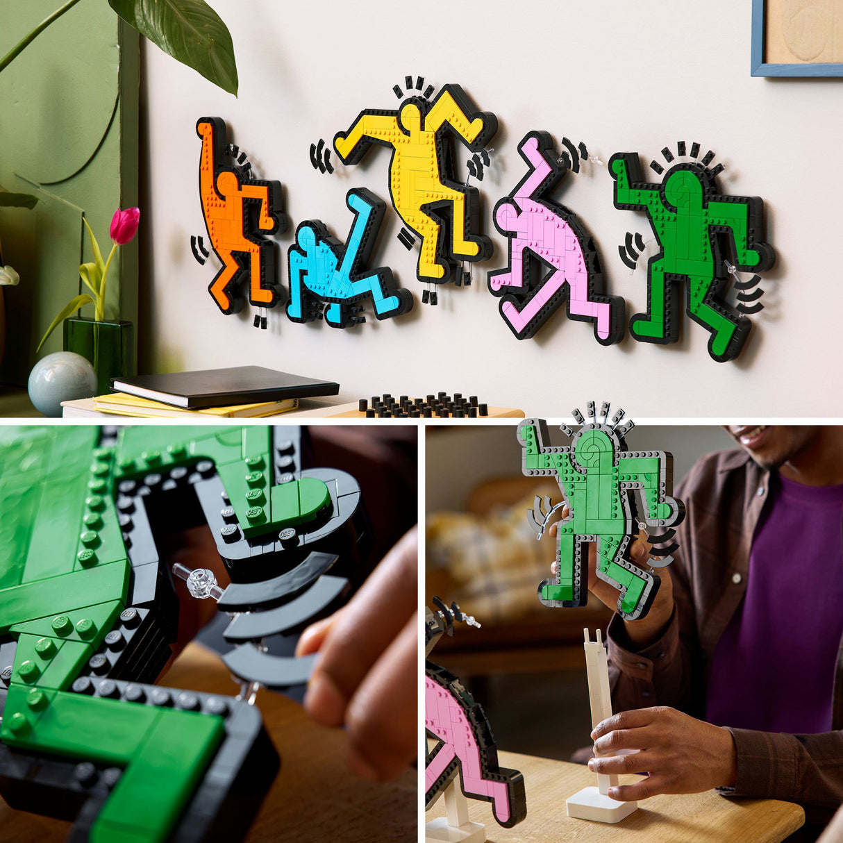 Lego 31216 art Keith Haring-figurines dansantes