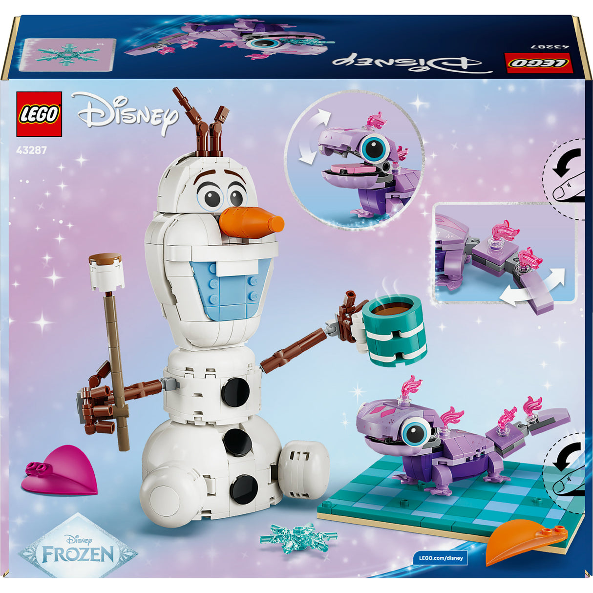 Lego Disney Princess 43287 Le pique-nique amusant d'Olaf et Bruni