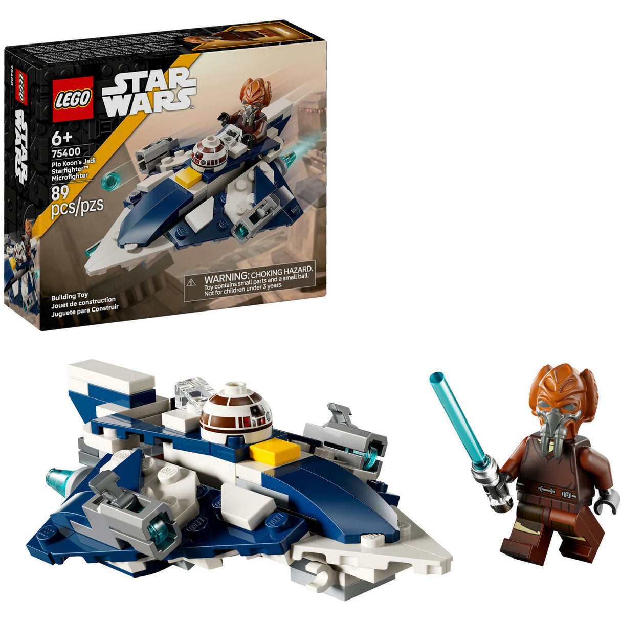 Lego Star Wars 75400 Microfighter Jedi Starfighter Plo Koons
