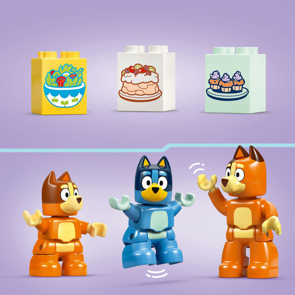 Lego Duplo 10459 maison de Bluey et sa famille avec jeu de mémoire