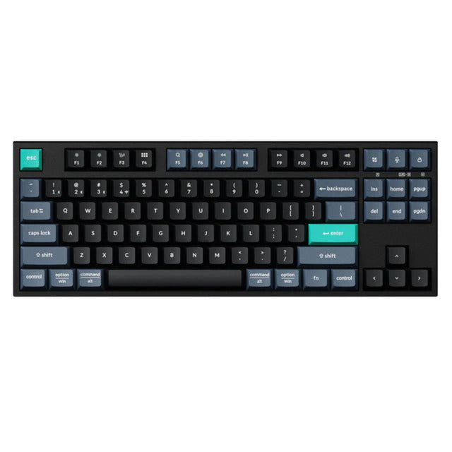 Clavier Keychron b33-k9 (noir, disposition américaine (qwerty), commutateurs à ciseaux, 80% (tkl), abs, usb-c | 2,4 ghz | bluetooth)