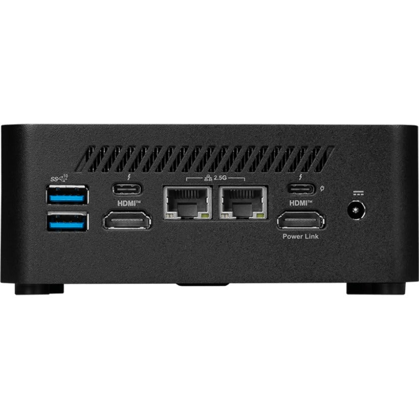 Msi cubi nuc 1mg-237beu barebone (noir | core 7 150u | graphiques Intel)