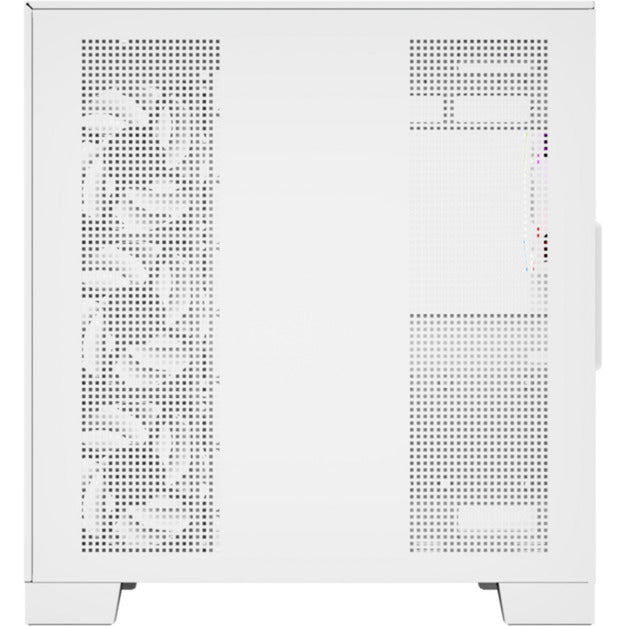 Boîtier tour midi Xyz PC Gear Tesseract A-RGB (blanc | 2x USB-A | 1x USB-C | RVB | Verre trempé)