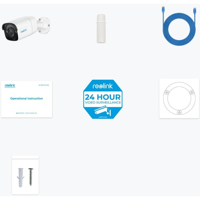 Reolink p320, caméra de sécurité ip poe 5 mp