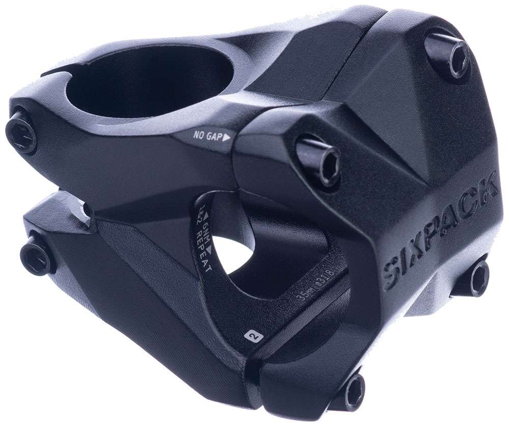 Potence kamikaze de course en pack de six, 31,8 mm