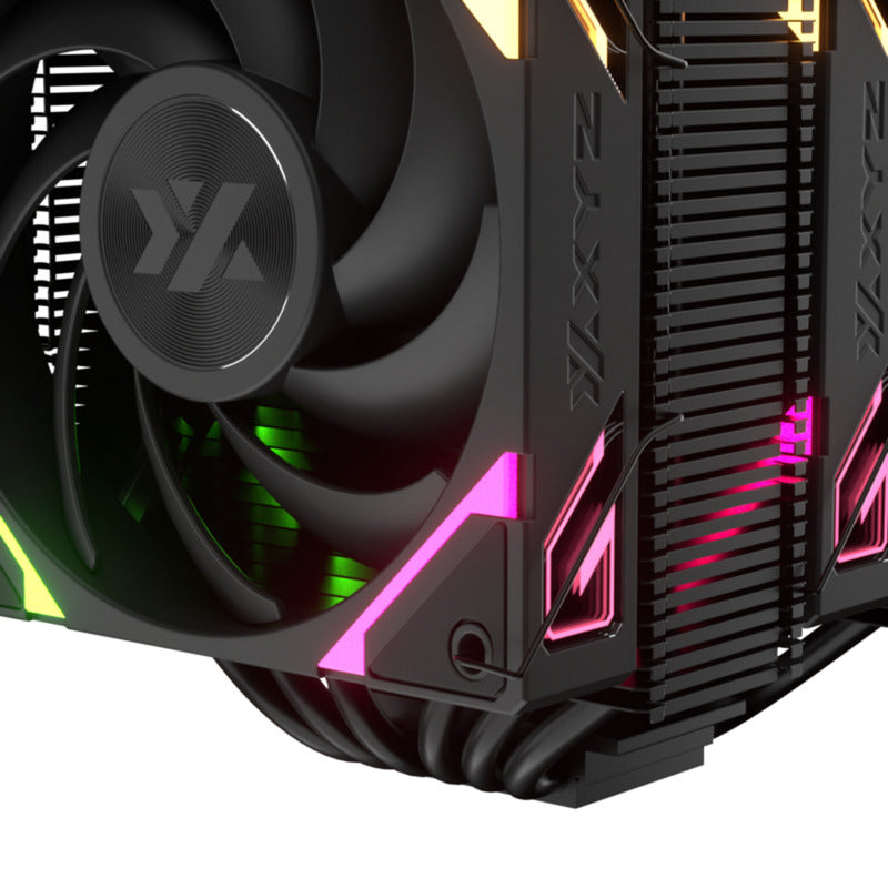 Refroidisseur de processeur Xyz PC Gear Thermax 6 Duo RGB (noir, ARGB, PWM)