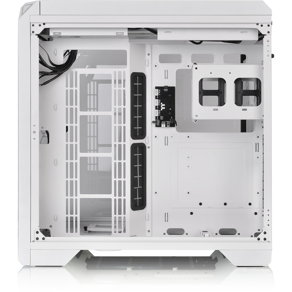Boîtier tour midi Thermaltake view 51 tg snow argb edition (blanc | 4x USB-A | 1x USB-C | RVB | fenêtre)