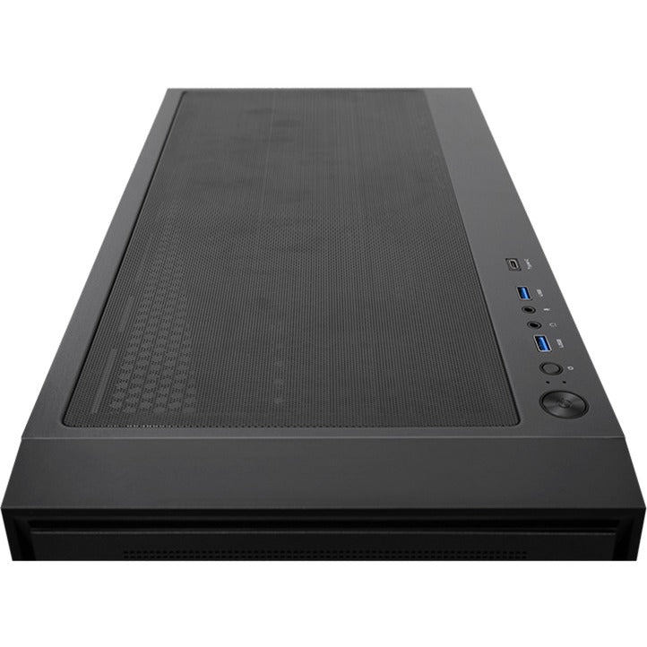 Boîtier tour midi Chieftec Night Hunter (noir | 2x USB-A | 1x USB-C | verre trempé)