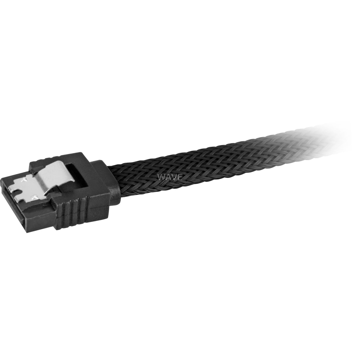 Câble à manchon Sharkoon sata iii 90° (noir, 0,3 mètre)