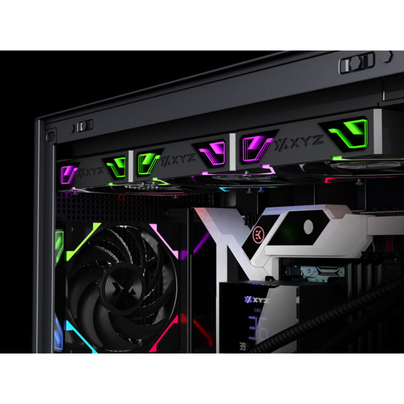 Xyz pc gear hydrotemp aio 360 refroidissement par eau (noir, argb, pwm)