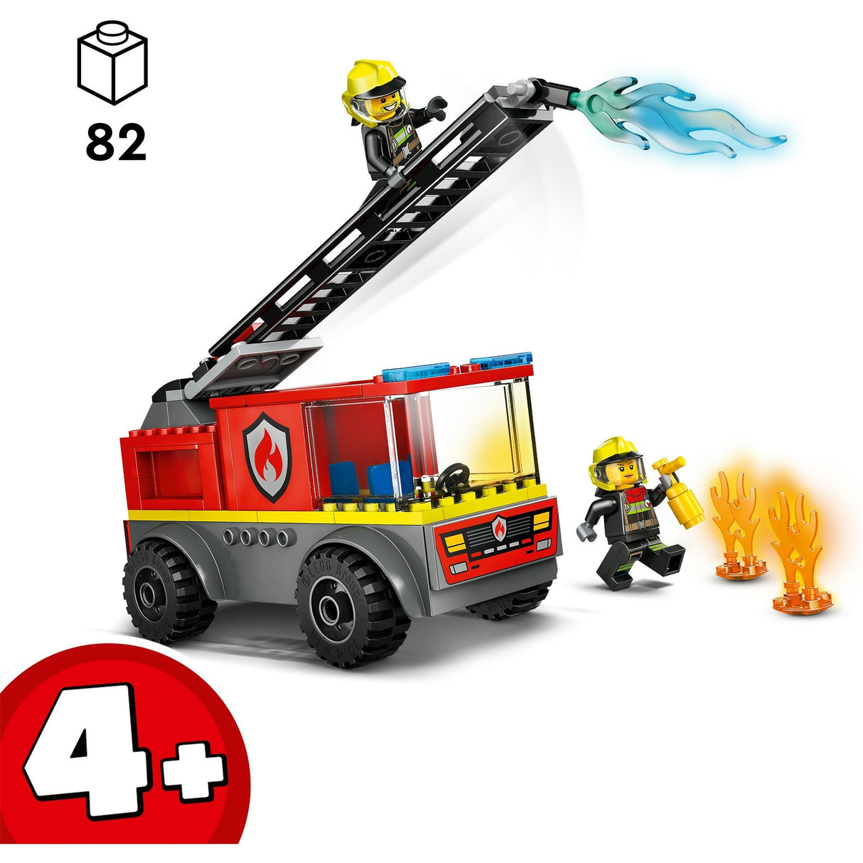 Cadeau camion de pompiers Lego City pour enfants - 60463