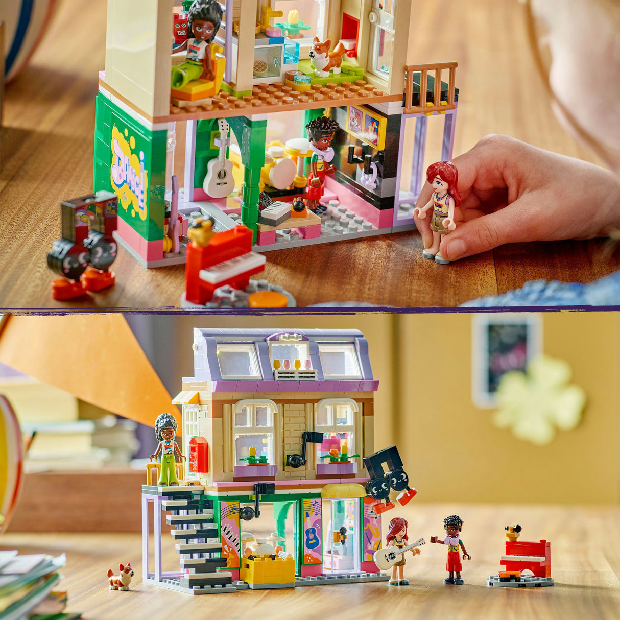 LEGO Friends 42653 magasin de musique et appartement