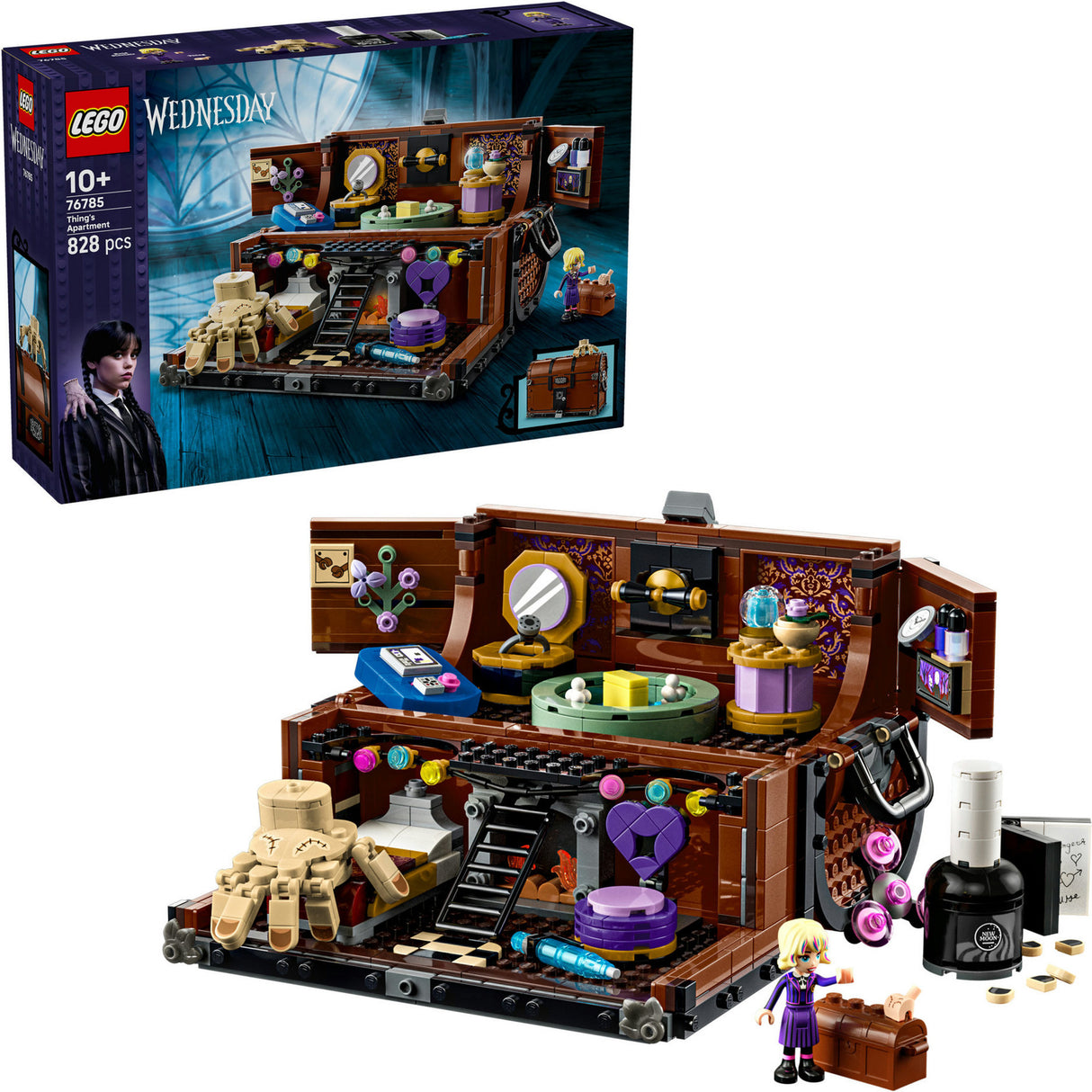 Lego 76785 appartement du mercredi de chose