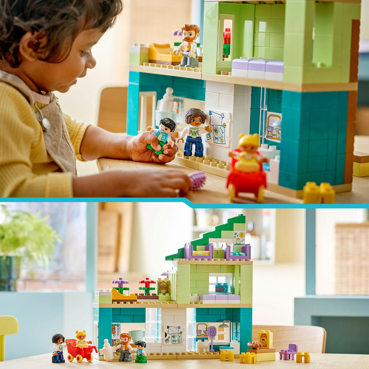 Lego Duplo Town 10470 maison moderne 3en1 avec figurines