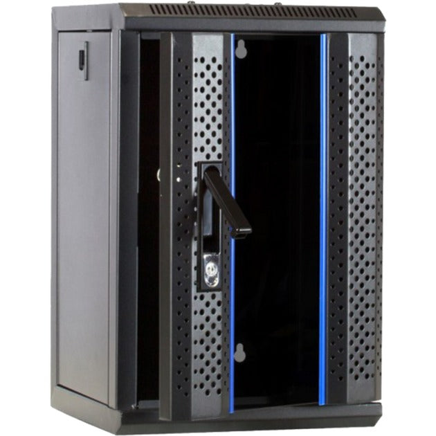 Armoire serveur Dsi 10 pouces 9u avec support de serveur à porte vitrée