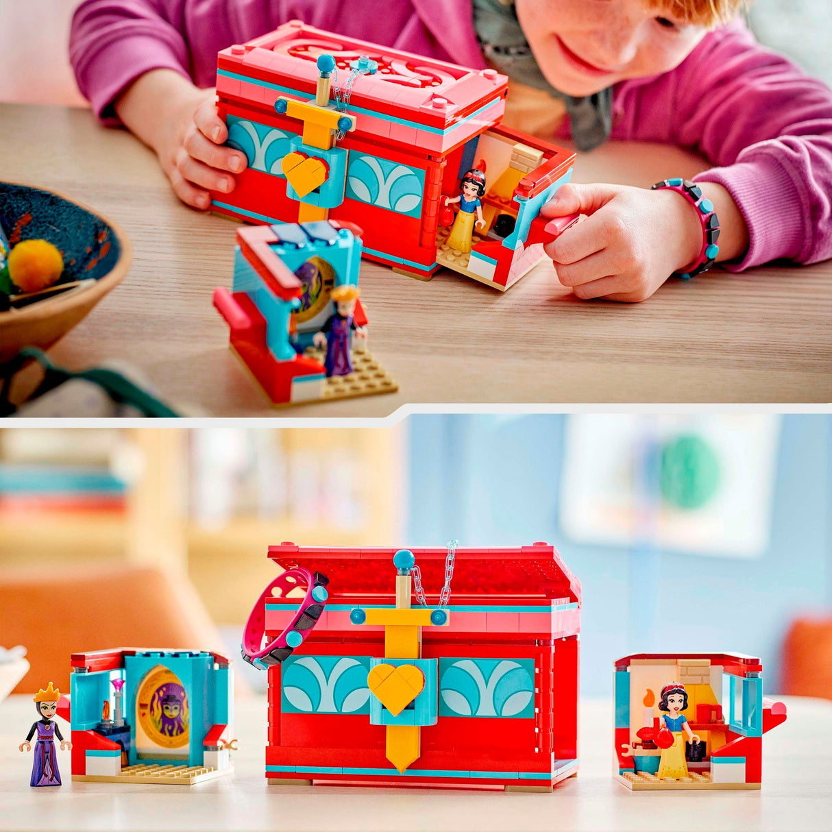 LEGO Disney Princess 43276 Boîte à bijoux blanc-neige