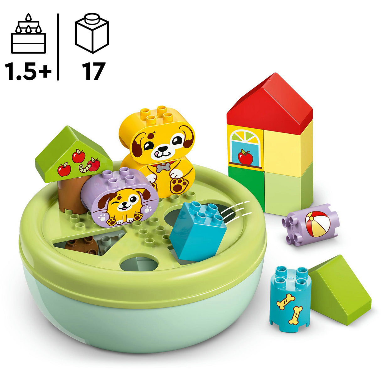 Lego duplo 10441 maison pour chiots trieuse de formes