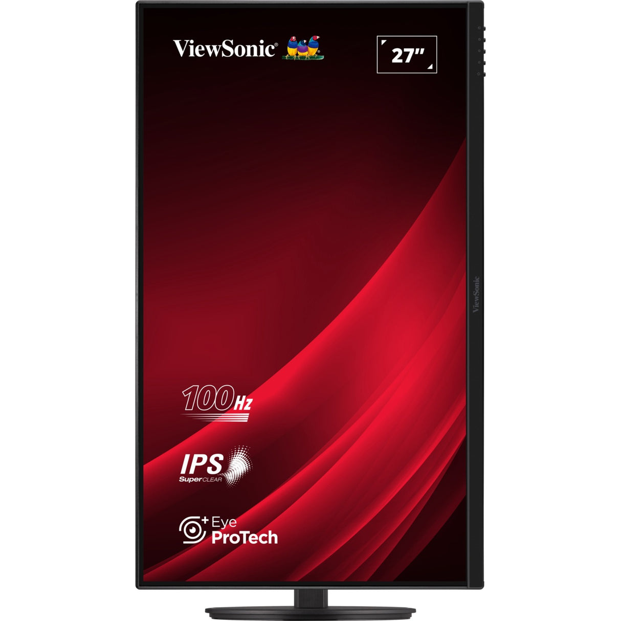 Moniteur Viewsonic vg2708a 27 (noir, 1x HDMI, 1x port d'affichage, USB-C, USB-A, son, 100 Hz)