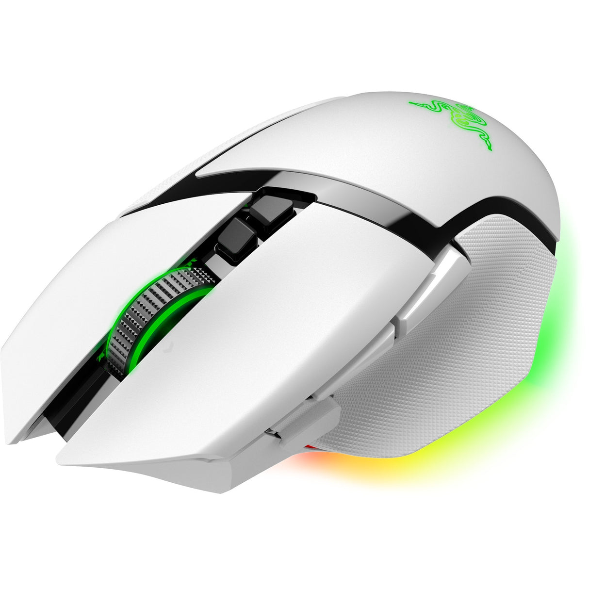 Souris de jeu Razer Basilisk v3 pro (blanc, USB Bluetooth hyperspeed sans fil, 30 000 dpi, chroma RVB)