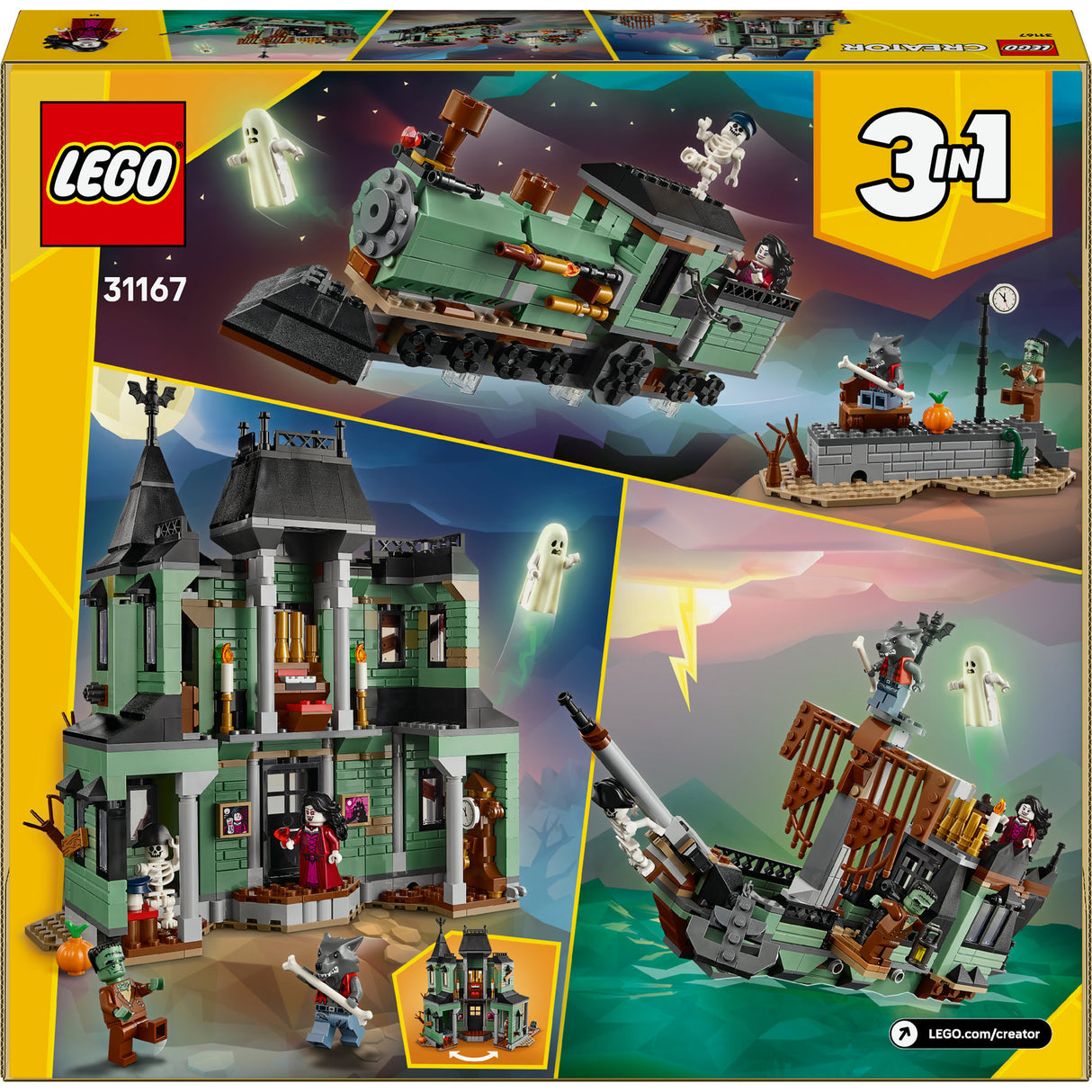 Lego créateur 31167 maison hantée