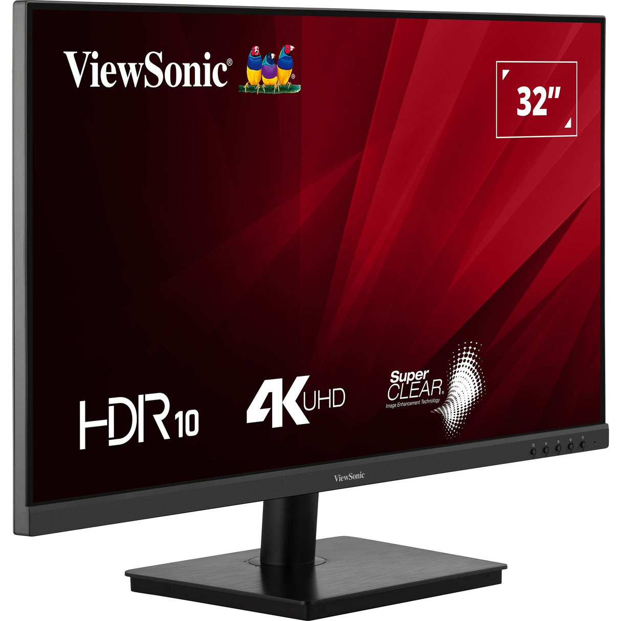 Moniteur Viewsonic VA3208-4K-HD 31,5 (noir (mat), 2x HDMI, 1x port d'affichage)