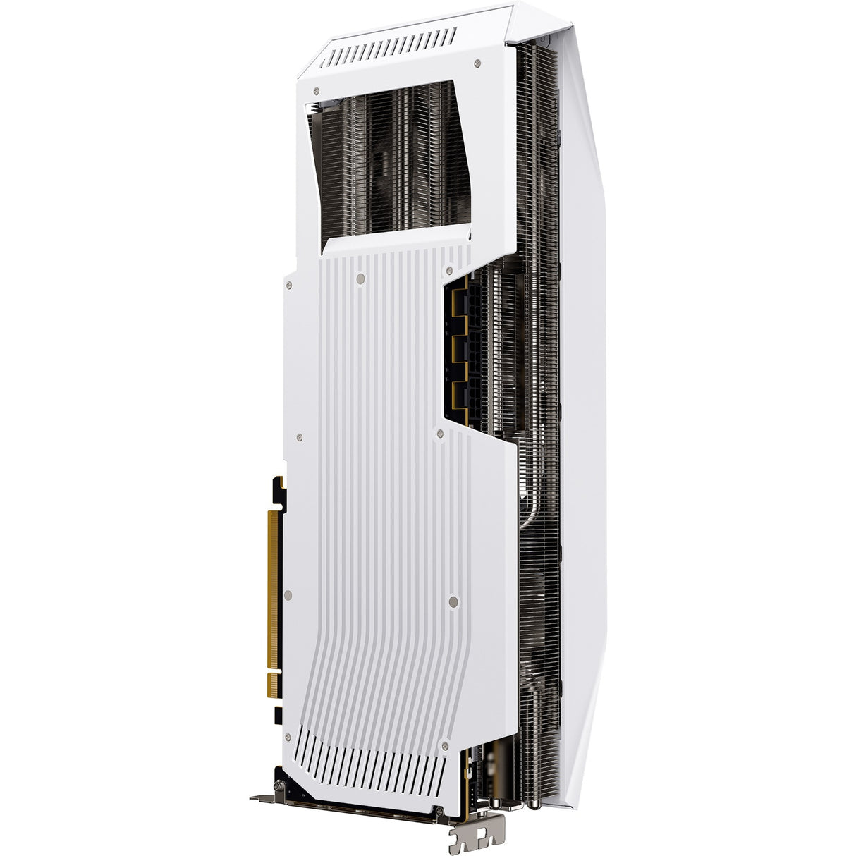 Carte graphique XFX Radeon RX 9070 XT OC Mercury RGB (blanc, RDNA4, GDDR6, 3x Display Port, 1x HDMI 2.1)