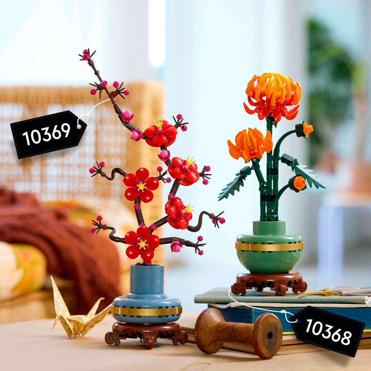Lego 10368 icônes chrysanthème