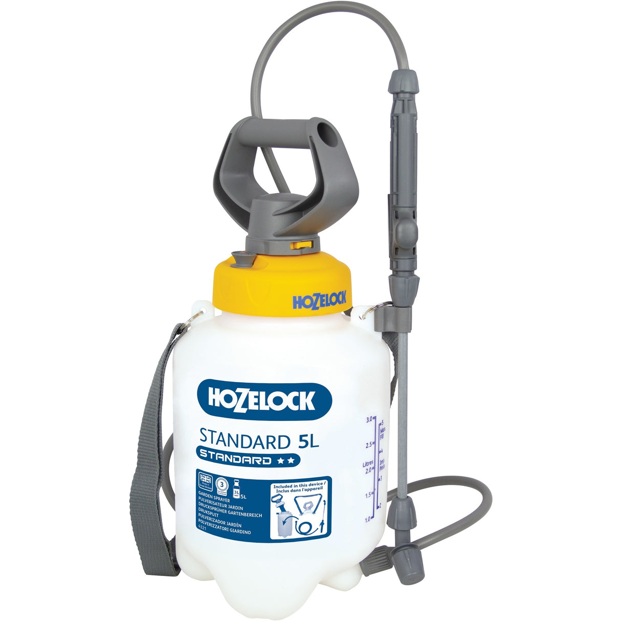 Hozelock Standard 5 litres de pulvérisateur d'impression