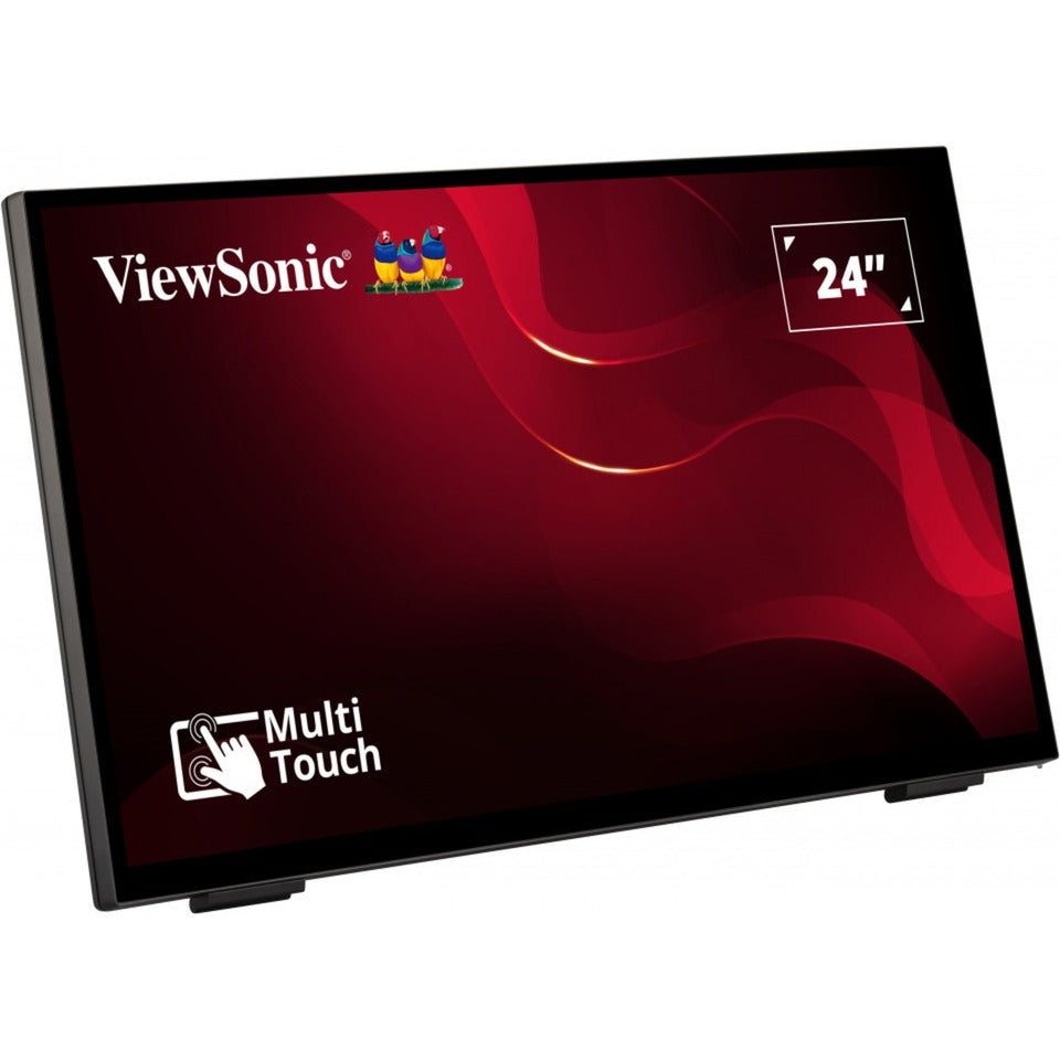 Moniteur tactile sans cadre Viewsonic avec PCAP 24 10 points (noir, HDMI, DisplayPort, VGA)