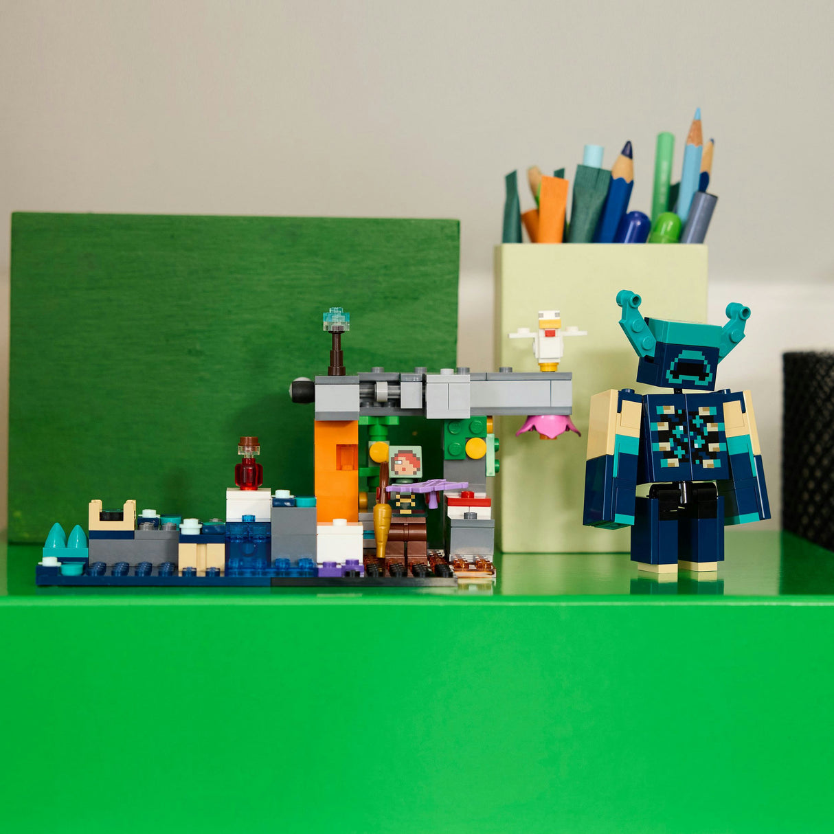 Lego minecraft 21274 la rencontre avec le superviseur