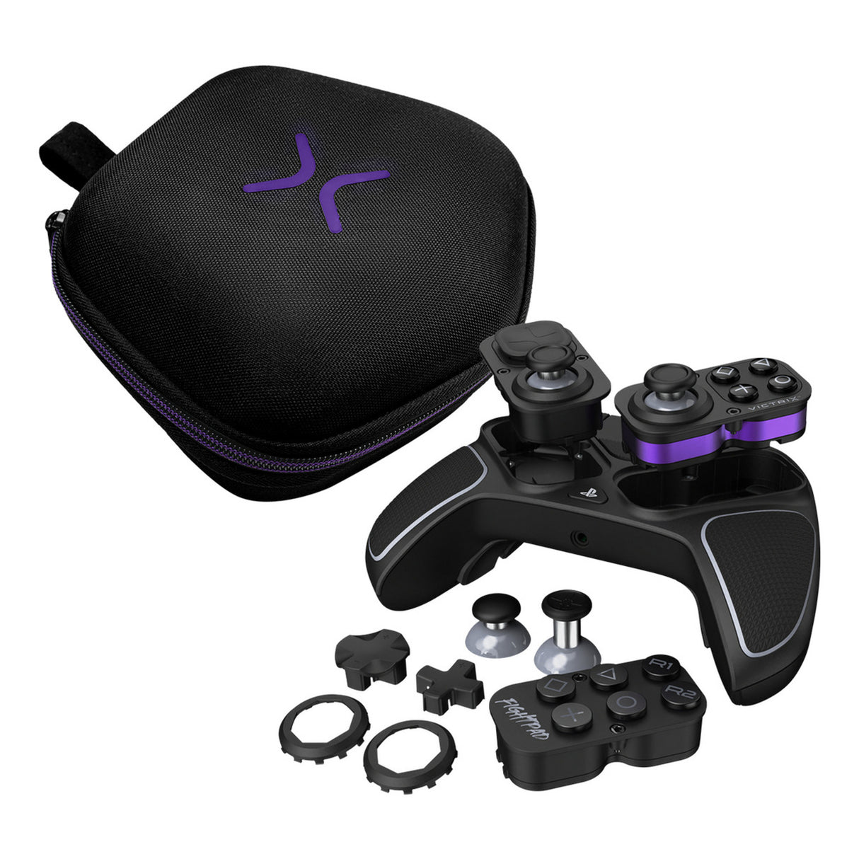 Turtle Beach Victrix Pro BFG Manette sans fil (Noir, Playstation 5, Playstation 4, PC)