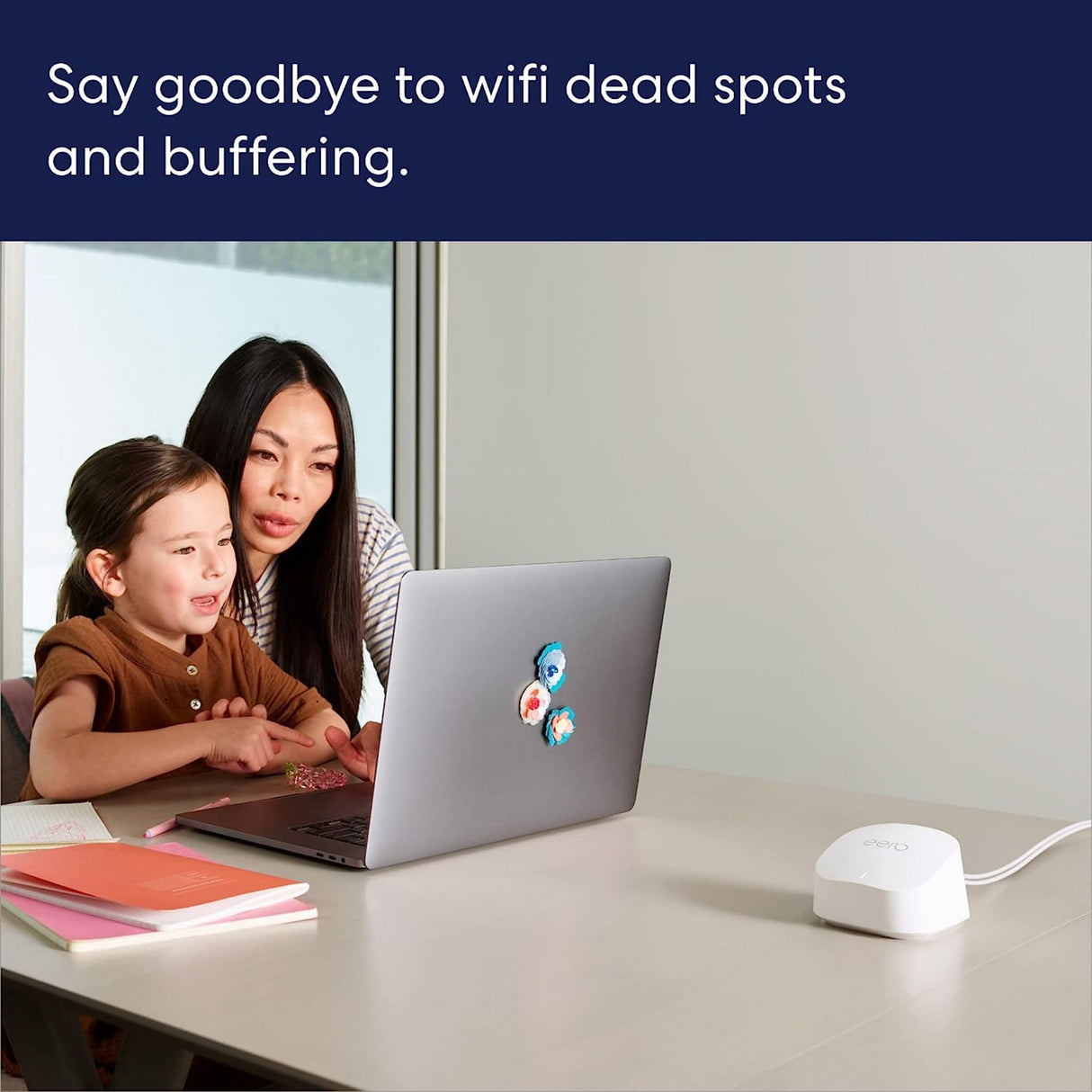 Eero 6+ mesh wifi router mesh router (wit)