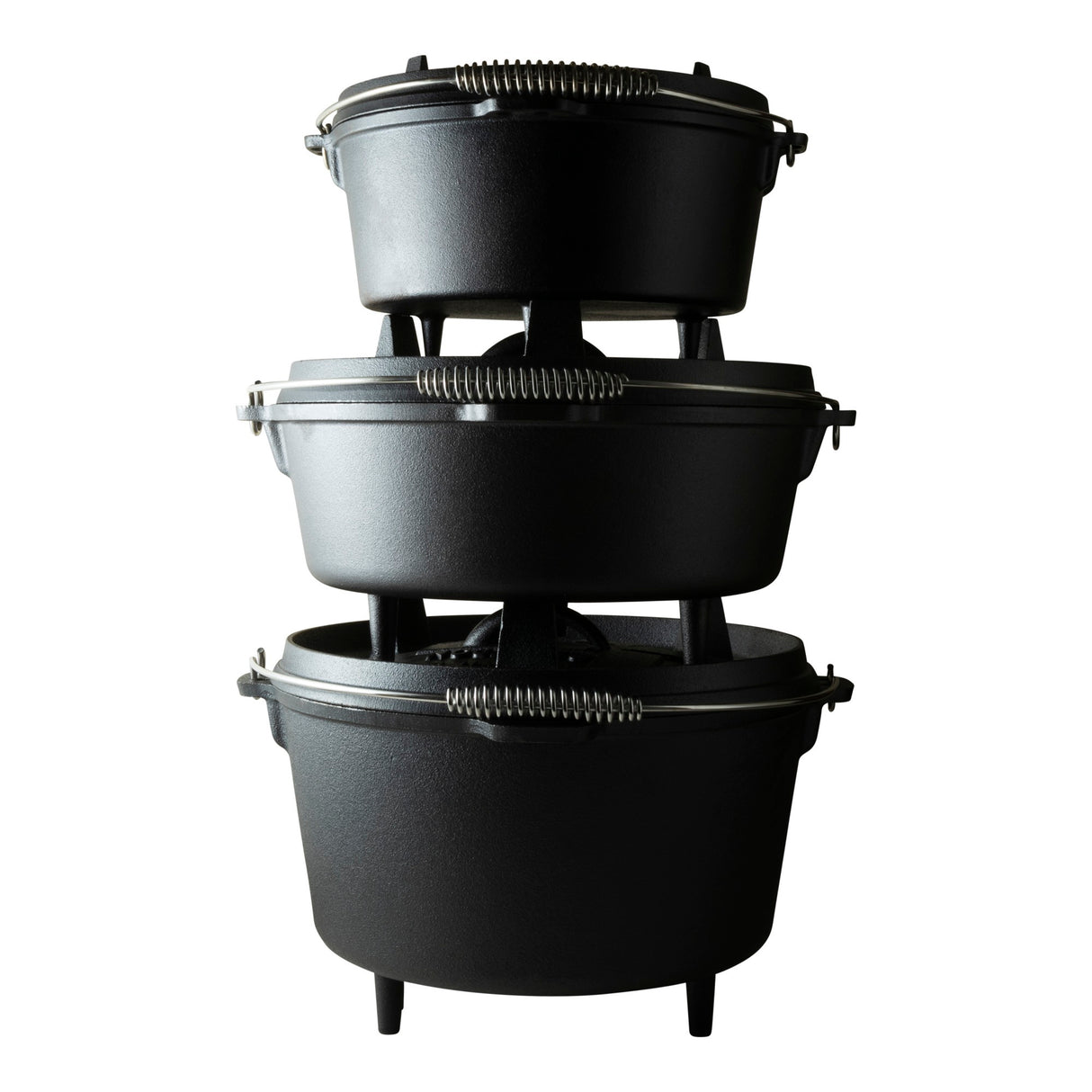 The Windmill Dutch Oven Poêle de cuisson 4,5 qt (noir, ø 25,5 cm | 3,8 litres)
