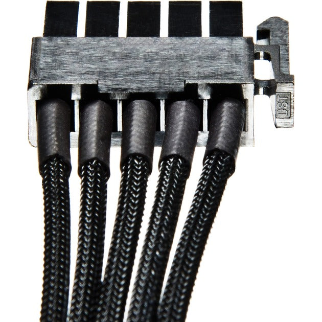 Soyez silencieux! câble d'alimentation modulaire cs-30750 (noir)