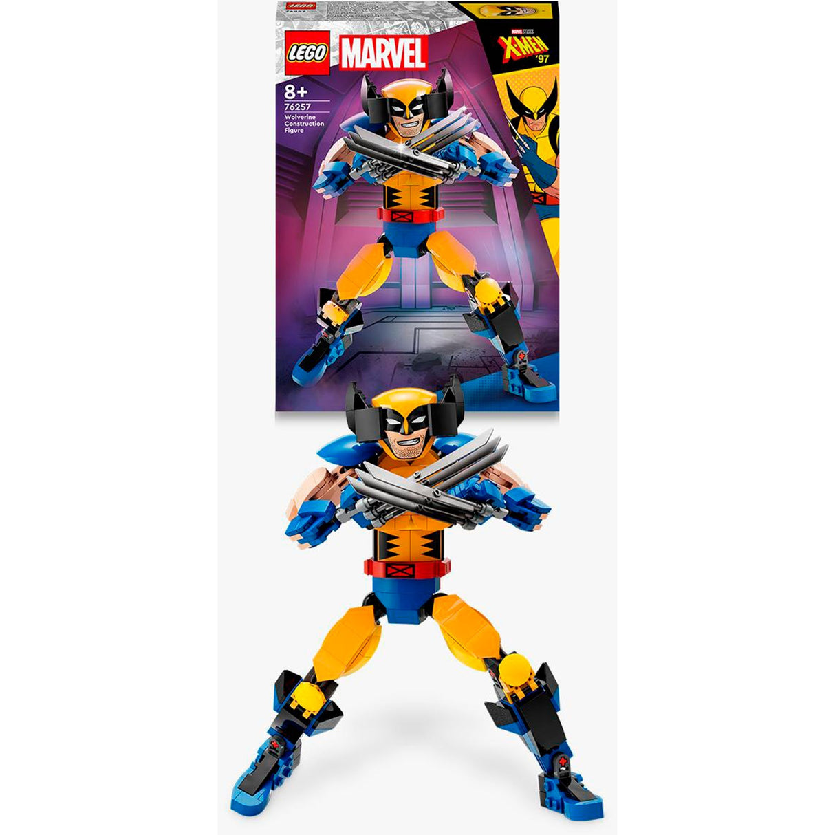 Lego Marvel - Jouet de construction figurine Wolverine (76257)