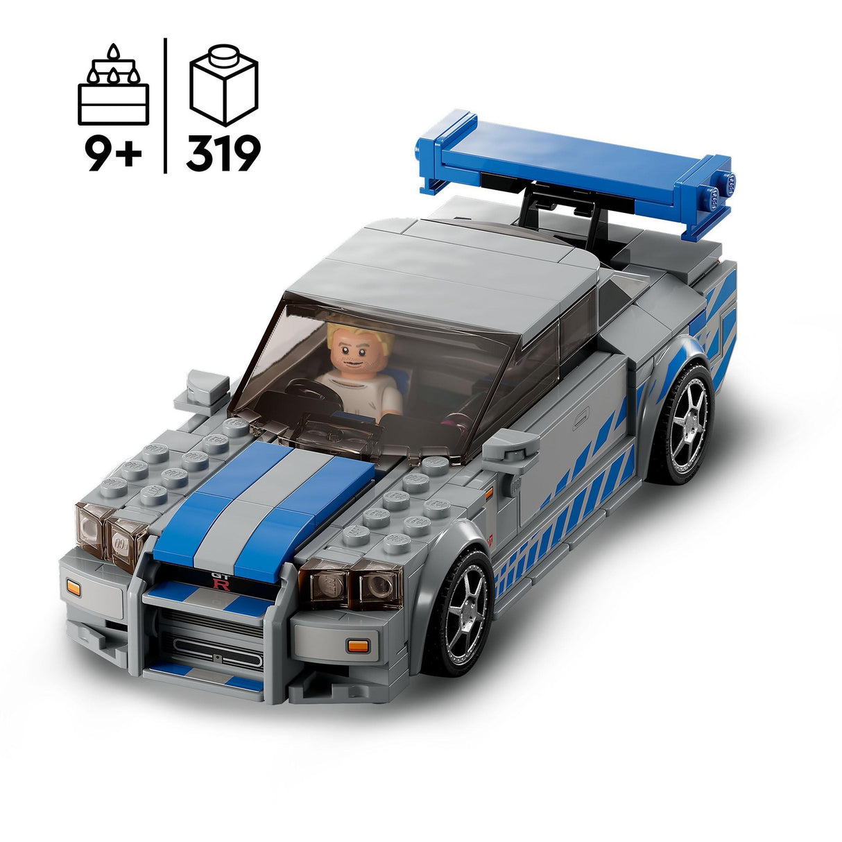 LEGO Speed Champions Nissan Skyline GT-R (R34) - 76917